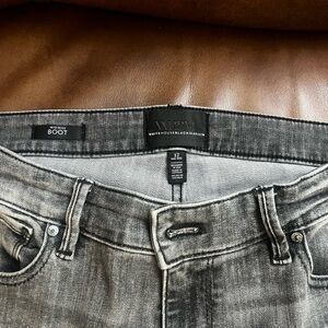 White House Black Market Gray Boot Cut Jeans